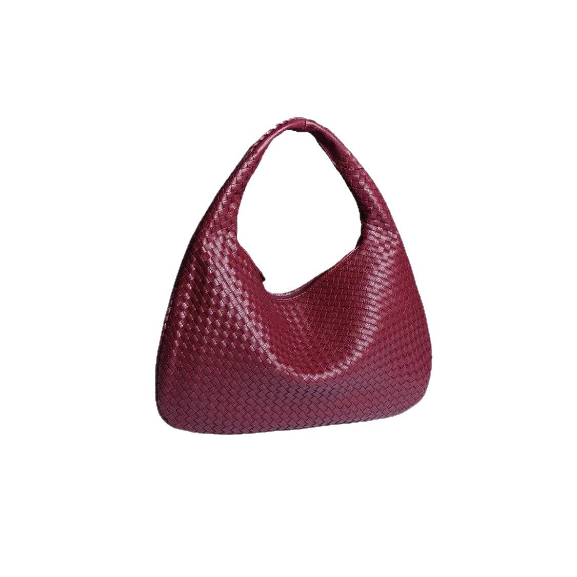 Women's Fashion Selenodont Large Capacity Handmade Woven Retro Dumpling Women's Messenger Bag