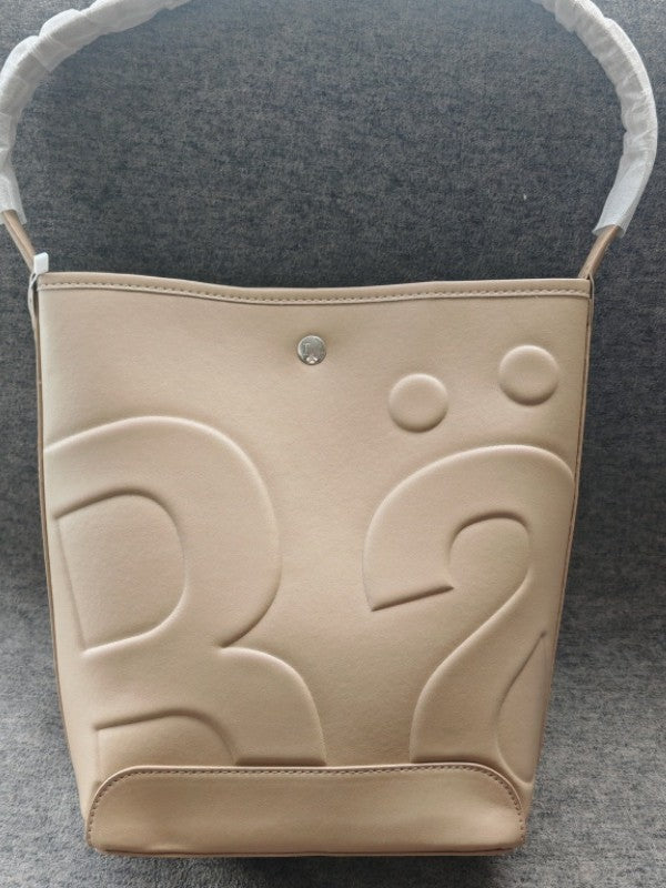 Women's Cold Pressure Versatile Large Capacity Trendy Solid Color Bags