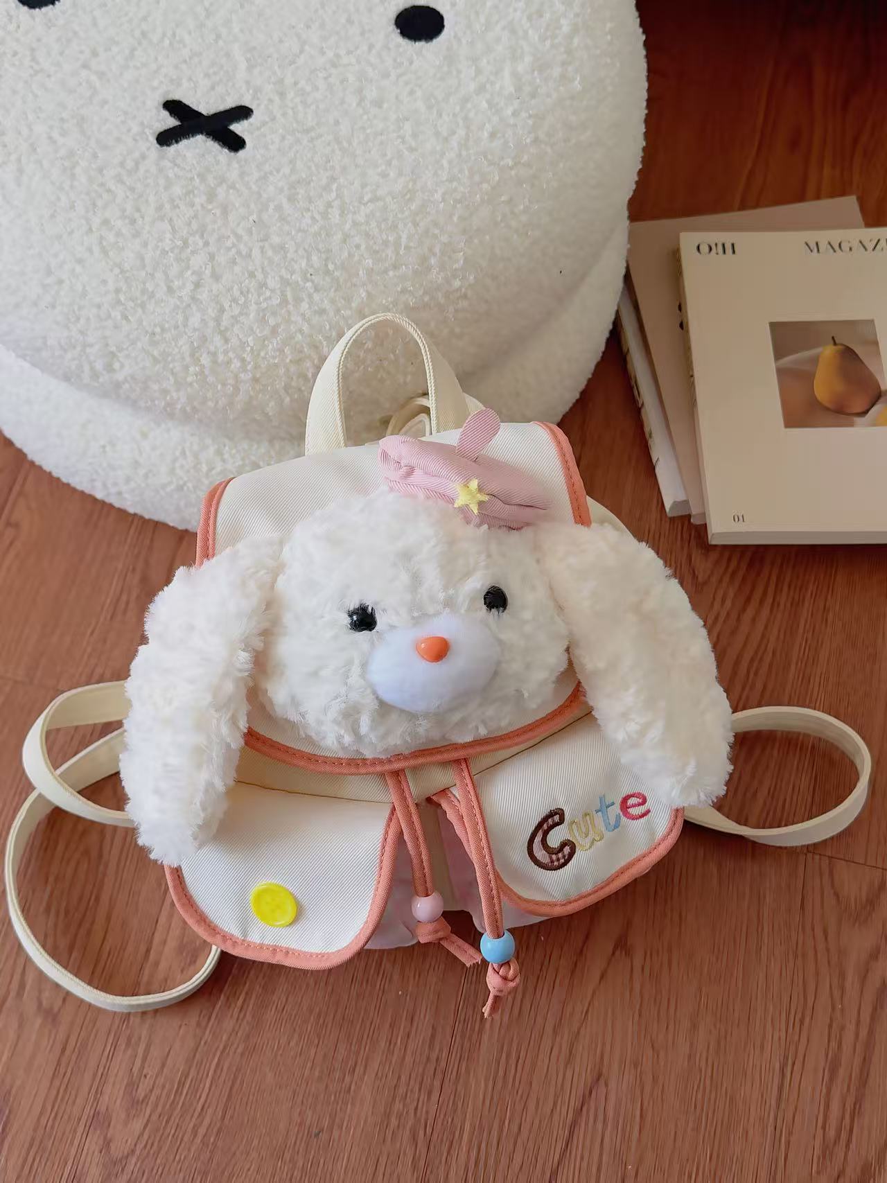 Good-looking Cartoon Doll Large Capacity Commuter Everyday Women's Backpack