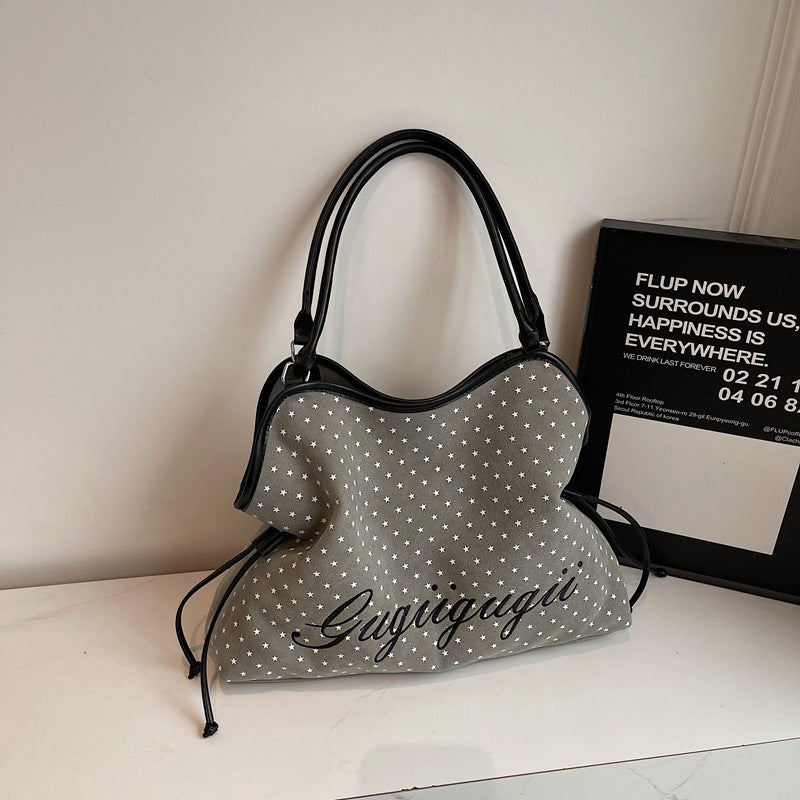 Women's Fashion Leisure Commute Large Capacity Winter Popular Women's Shoulder Bag