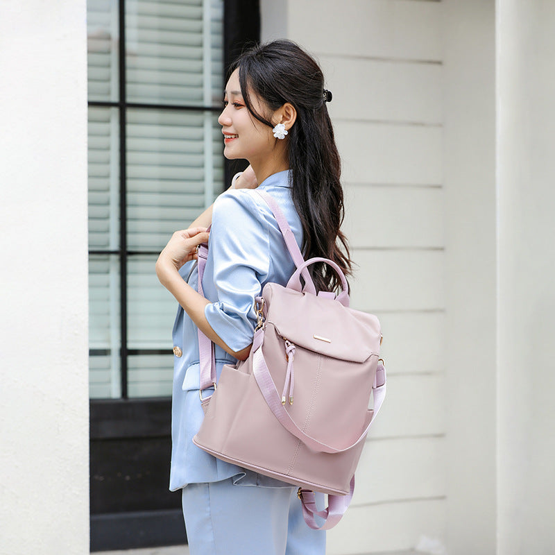 Women's Spring Oxford Cloth Commuter Lightweight Women's Backpack