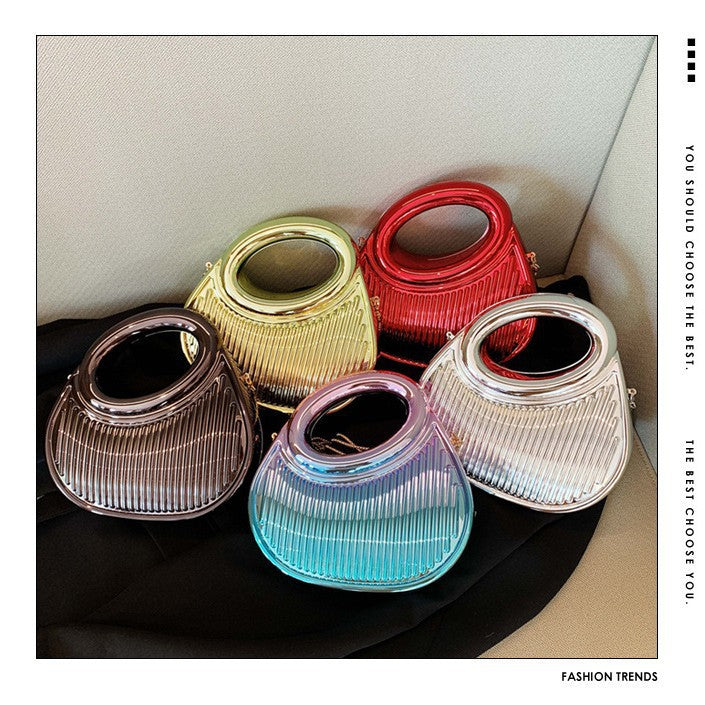 Women's Acrylic Fashion Box Dinner Clutch Women's Handbag