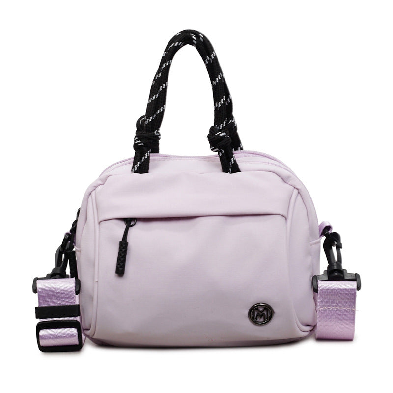 Women's Style Hand Leisure Commute Color Collision Bags