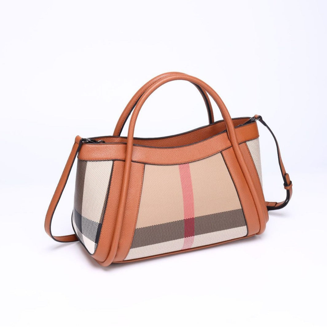 Women's Plaid Fashion High-grade Large Capacity Versatile Tote Bag