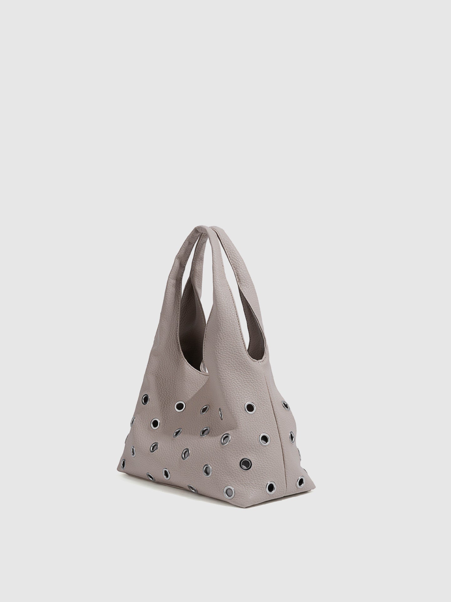 Large Capacity Underarm Portable Eyelet Rivets Women's Shoulder Bag