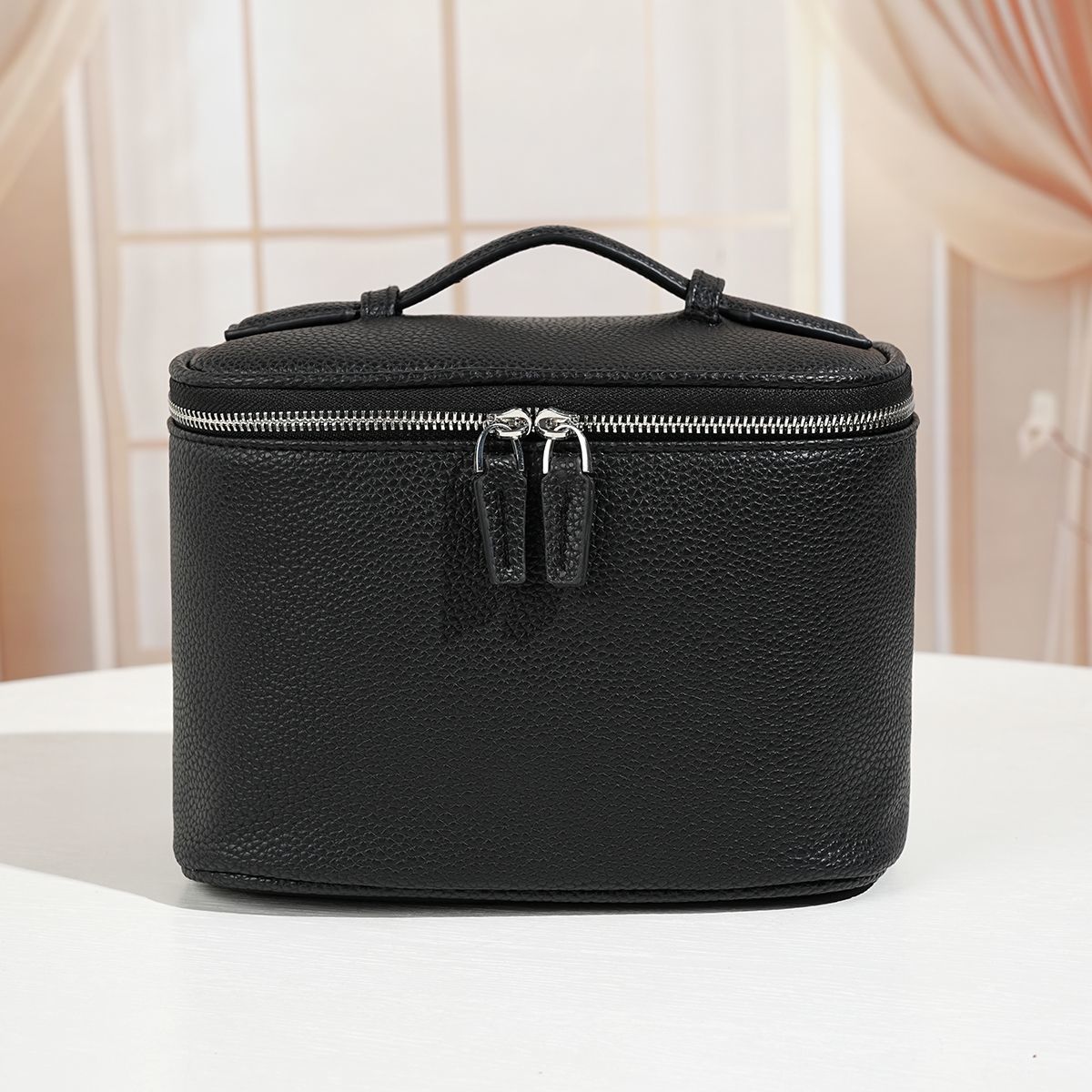 Crocodile Pattern Large Capacity Wash Cover Waterproof Portable Makeup Bag