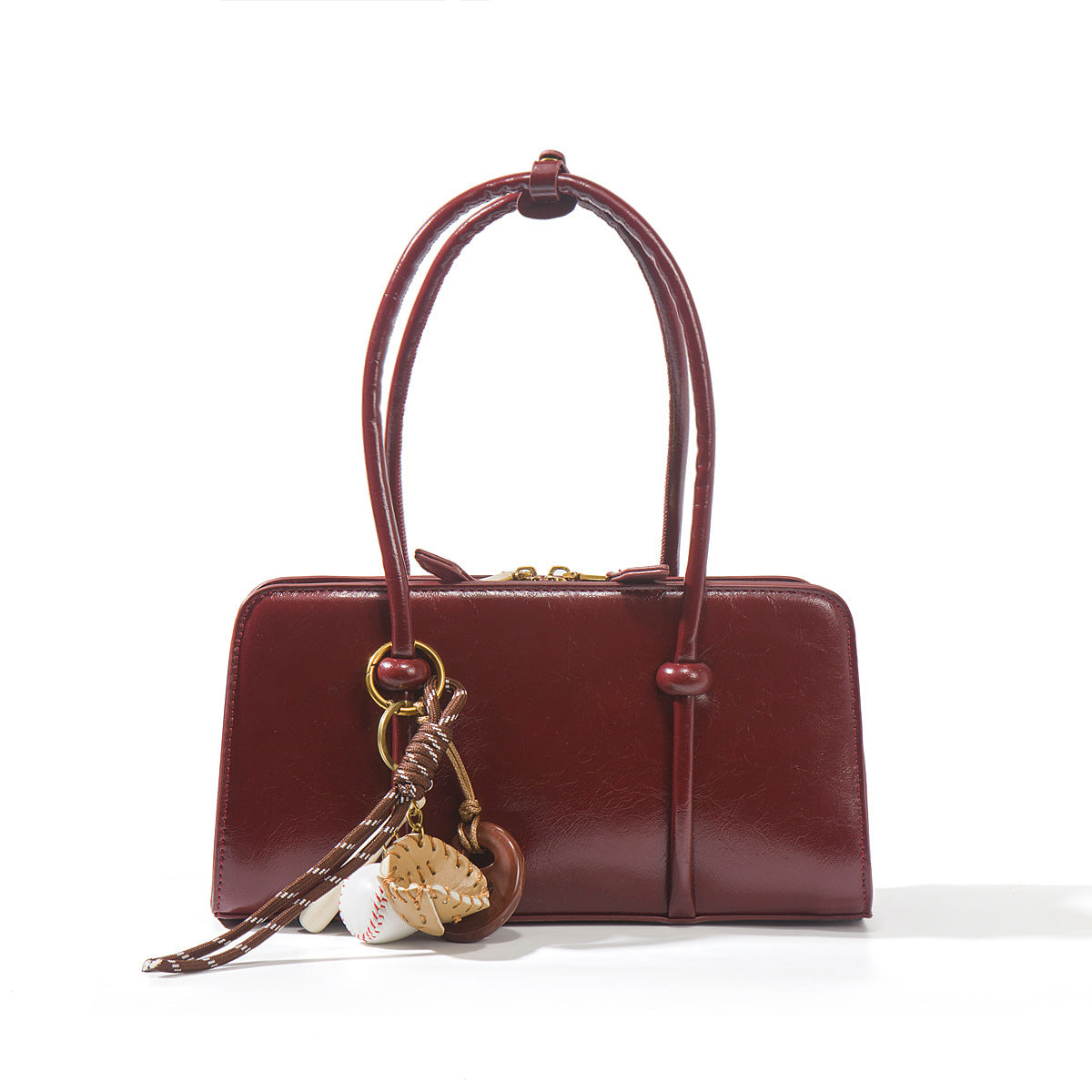 Women's High-grade Retro Portable Simple Niche Underarm Bag