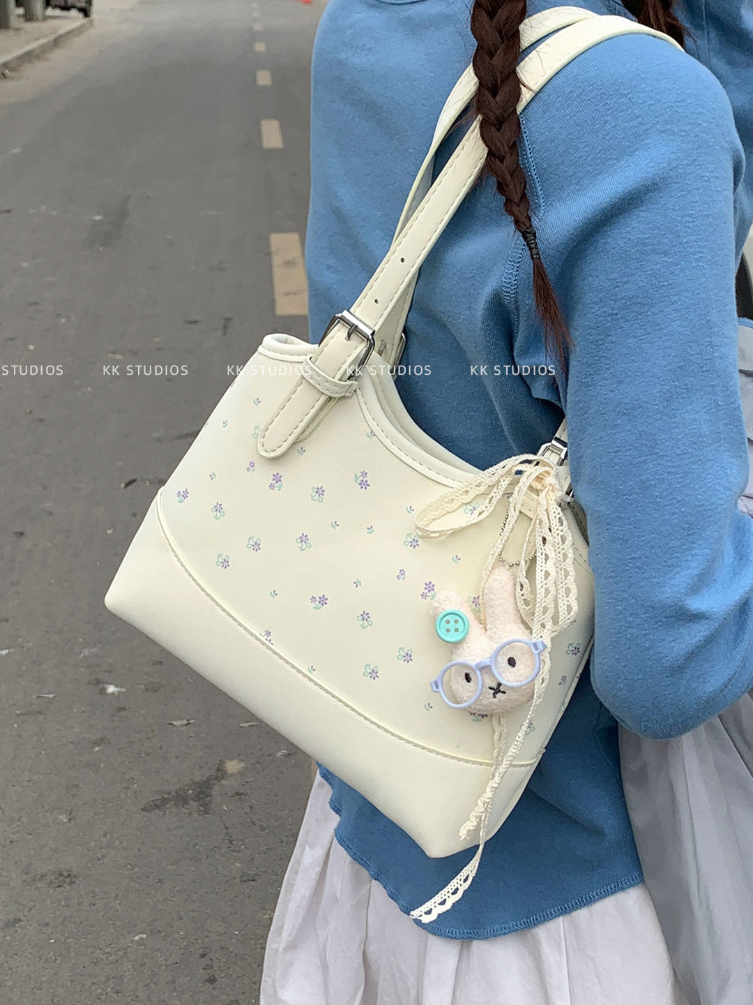 Women's Korean Style Summer Large Capacity Simple Printed Bags