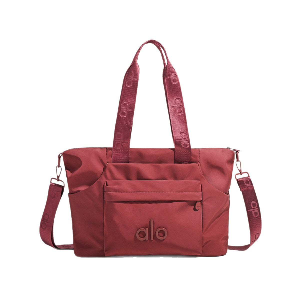 Yoga Fitness Trendy Fashion Solid Color Tote Bag