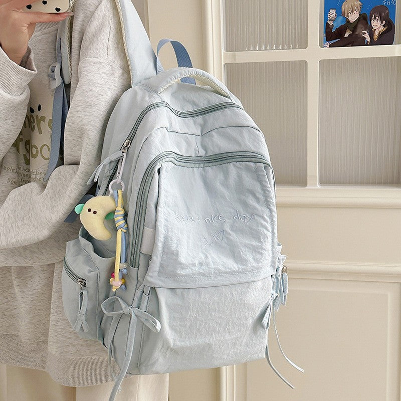 Large Capacity Male High Junior Primary Leisure Backpack