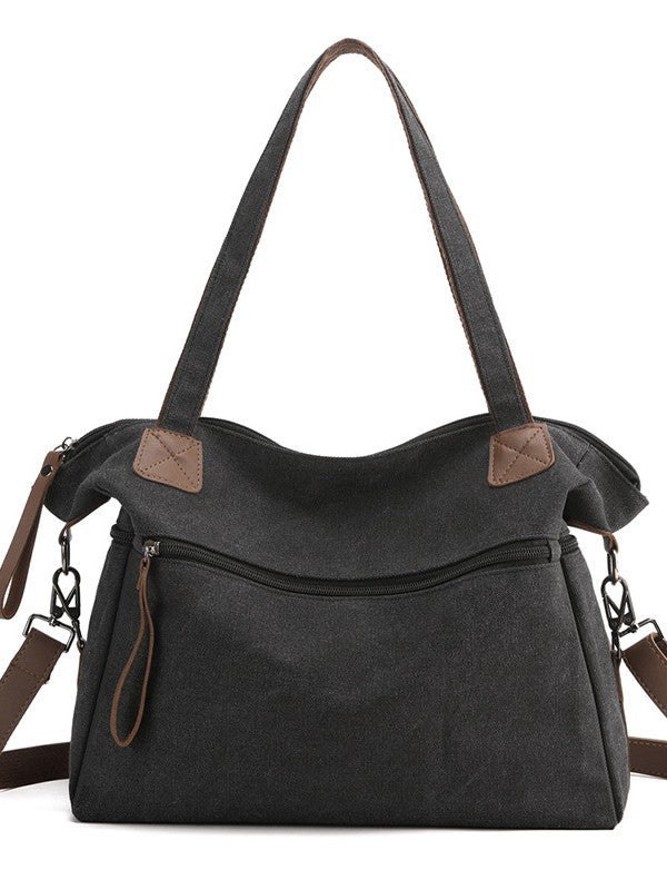 Women's Quality Canvas Large Capacity Commuter Totes Women's Shoulder Bag