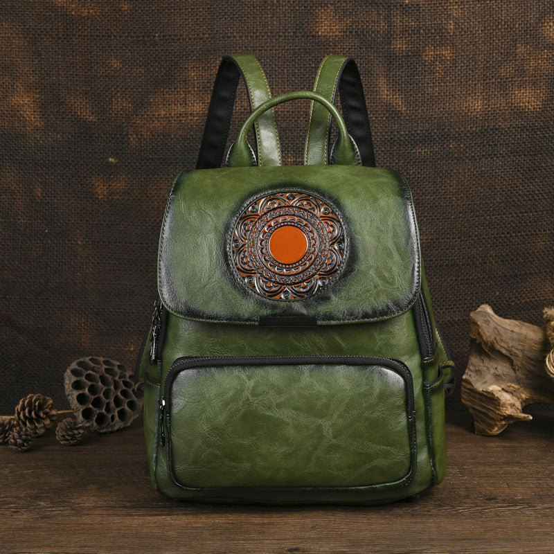 Attractive Women's Fashion Artistic Large Capacity Women's Backpack