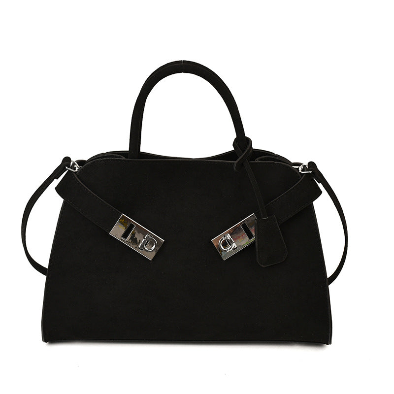 Women's Retro Frosted Leather Large Capacity Totes Women's Handbag