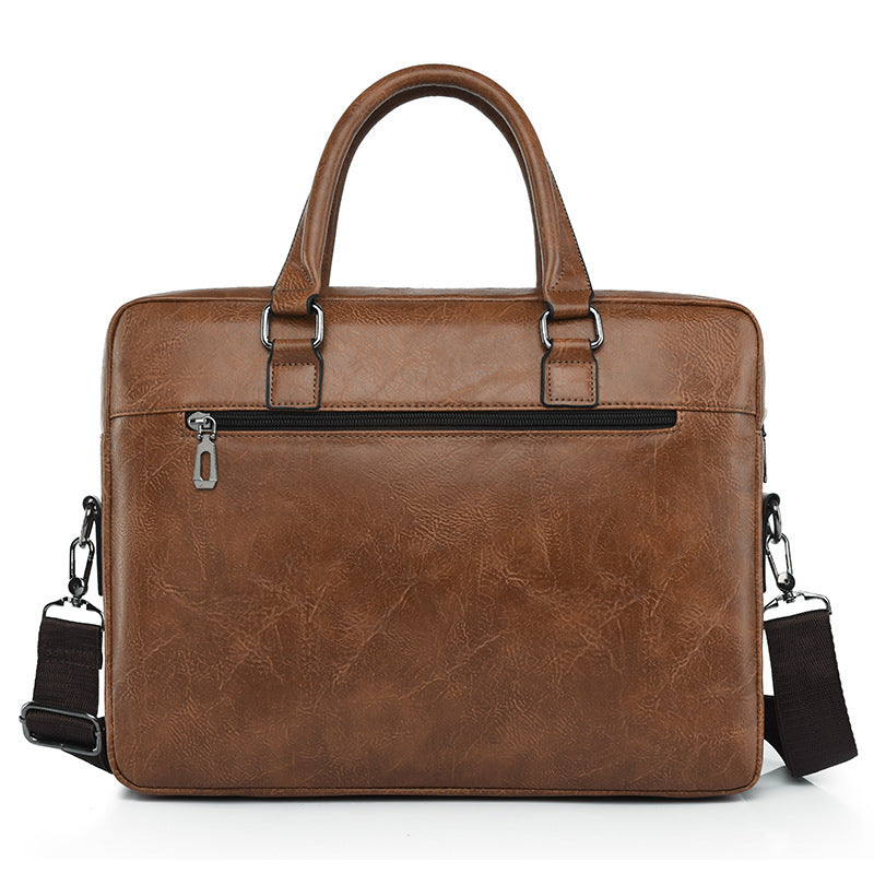Men's Horizontal Computer Business Commute Trip Office Bags