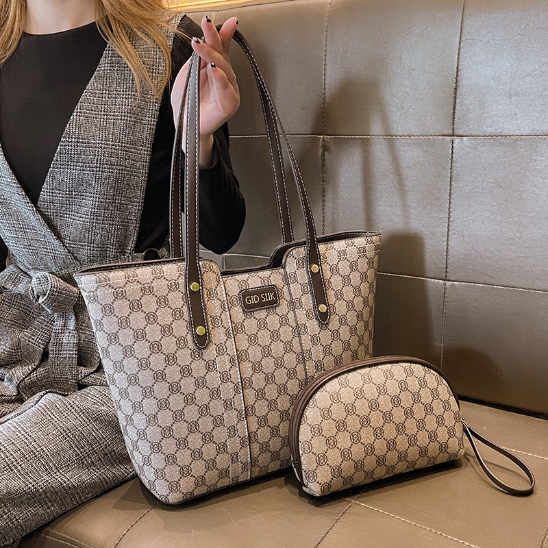 Women's Mummy Large Capacity High-grade Female Commuter Tote Bag