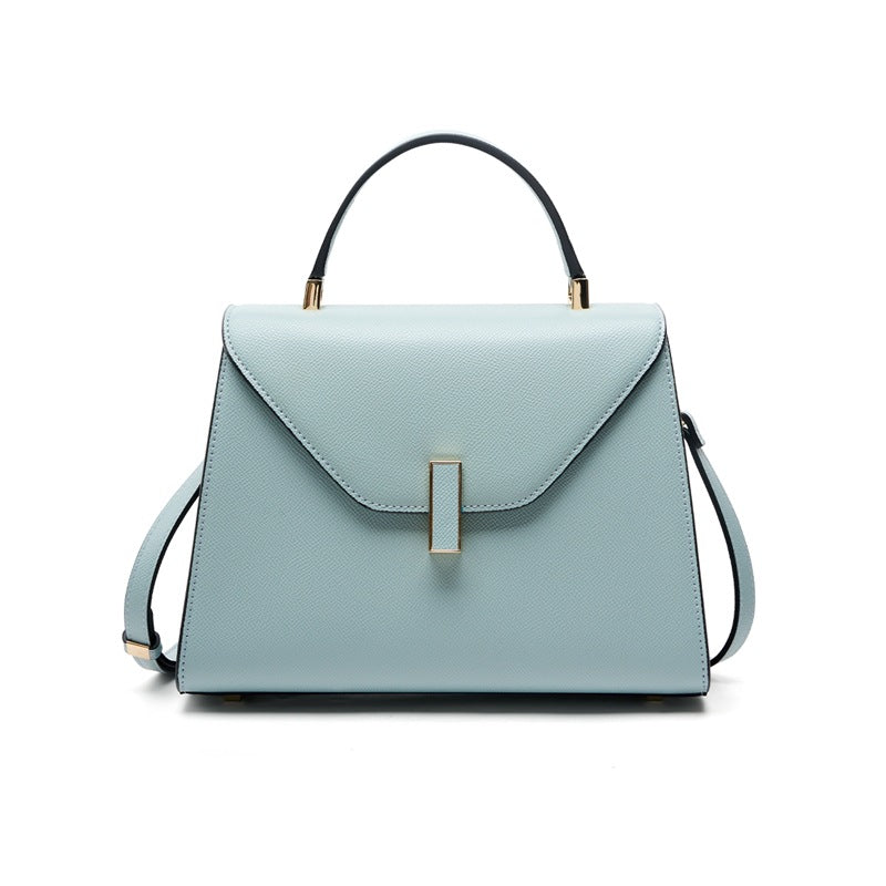 Women's Kelly Design Sense Niche Fashion Genuine Leather High Large Women's Handbag