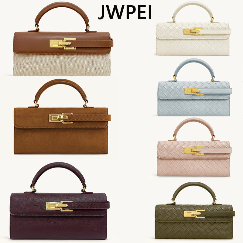 Niche Portable Mini Woven Kelly Z Women's Messenger Bag