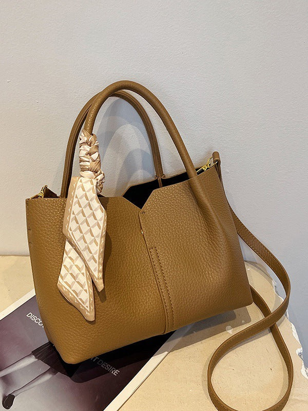 Women's Simple Stylish Elegant Trendy Soft Large Tote Bags