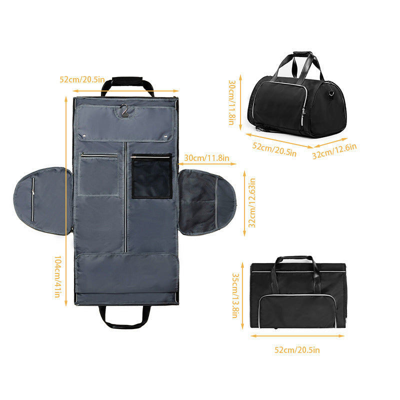 Suit Dustproof Convertible Cloth Folding Storage Garment Backpacks