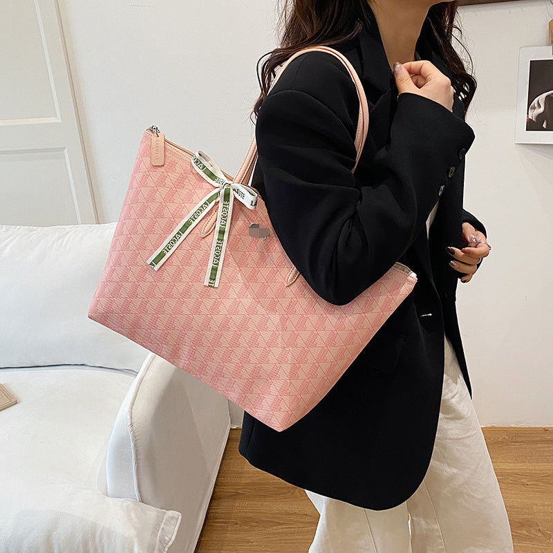 Popular Crocodile Fashion Large Capacity Portable Women's Shoulder Bag