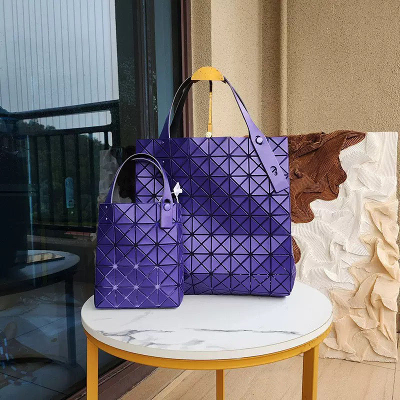 Women's Diamond Pattern Fashion Portable Large Capacity Women's Shoulder Bag
