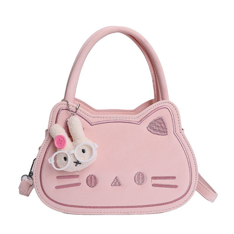 Women's Korean Style Cartoon Kitten Cute Fashion Leisure Backpack