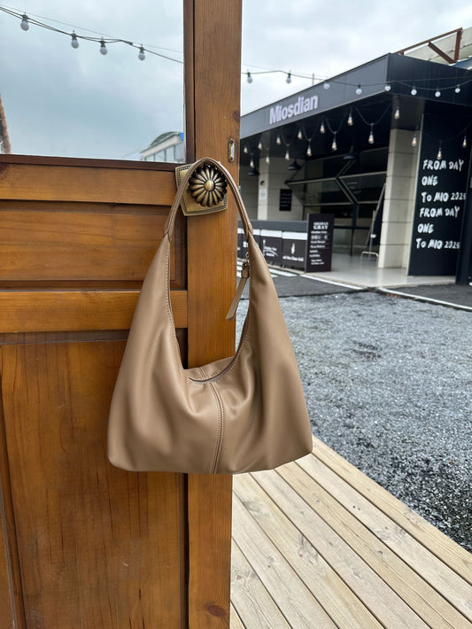 Women's Korean Style Advanced Texture Soft Underarm Women's Messenger Bag