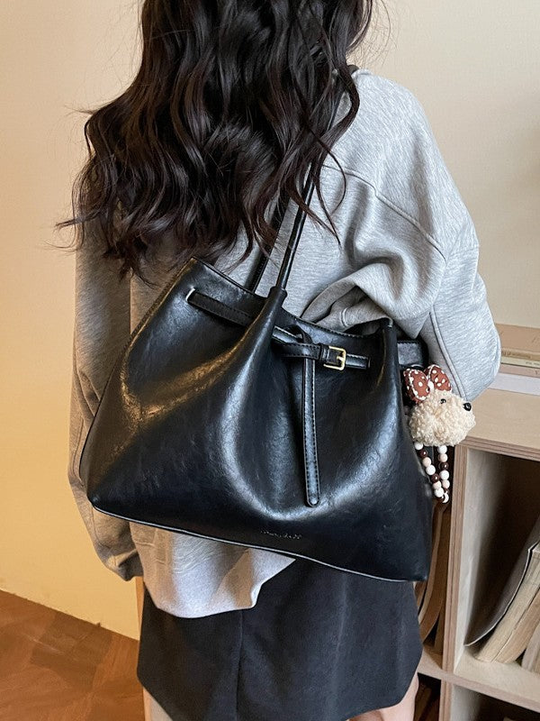 Women's Large Capacity Underarm Commuter Simple Fashion Tote Bag