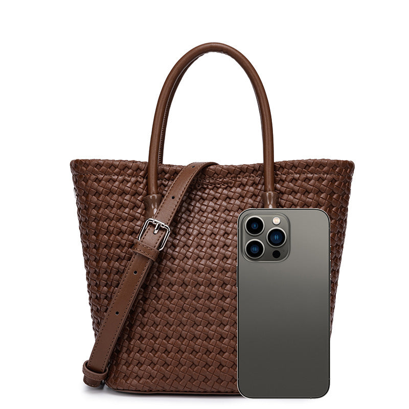 Slouchy Elegant Women's Advanced Texture Fashion Bucket Bags