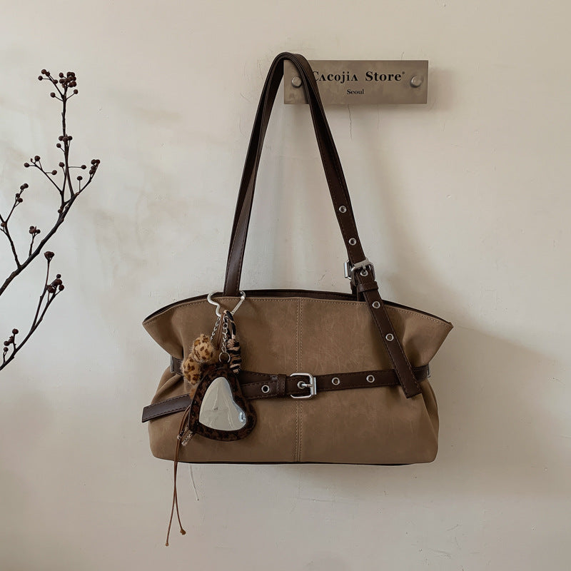 Vintage Good-looking Large Capacity Totes Trendy Underarm Bag