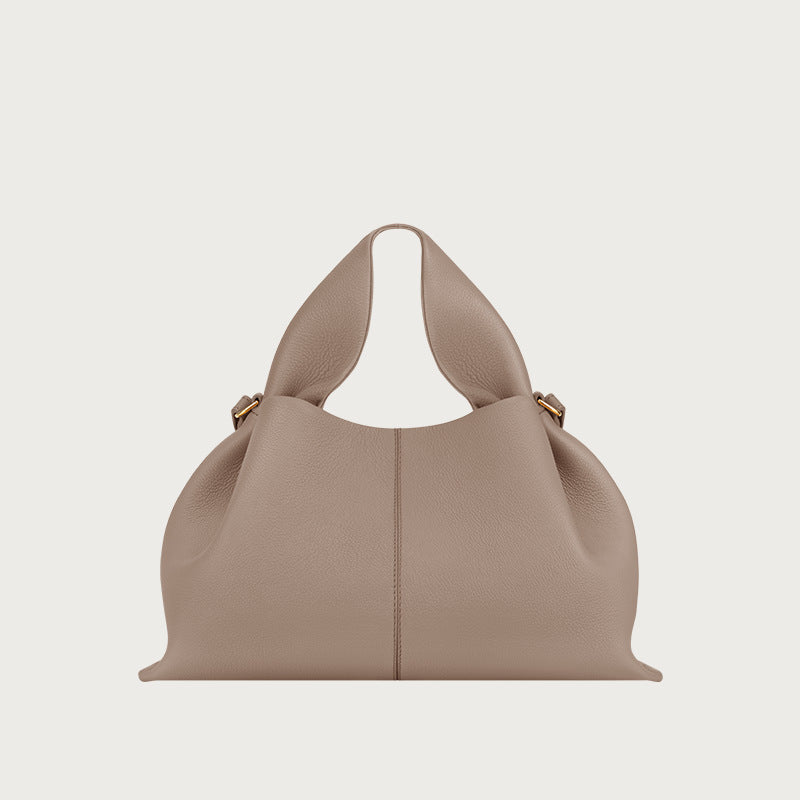 Pauline Cloud French Cowhide Design Dumpling Portable Women's Messenger Bag