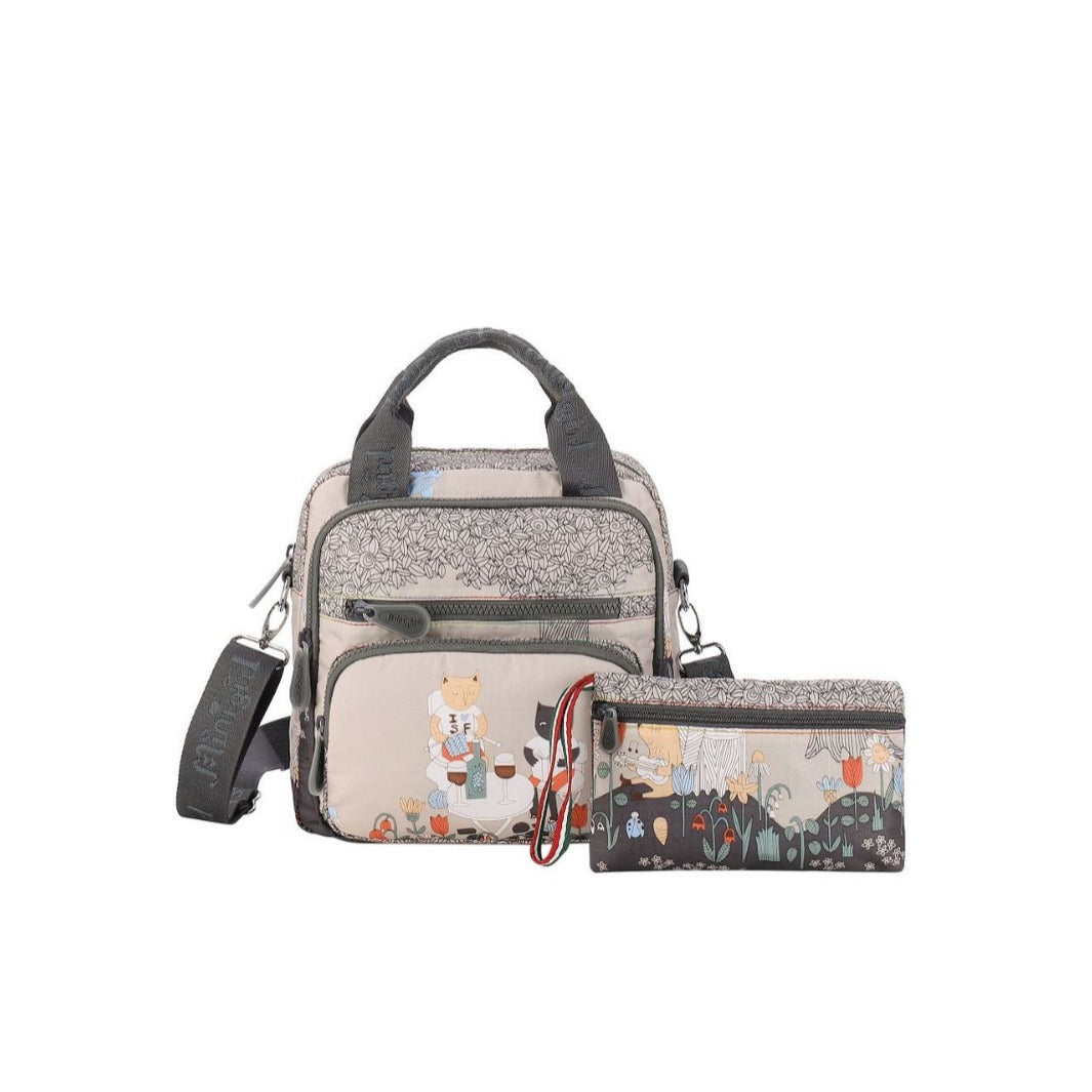 Women's Autumn Multipurpose Ethnic Print Large Capacity Waterproof Women's Backpack