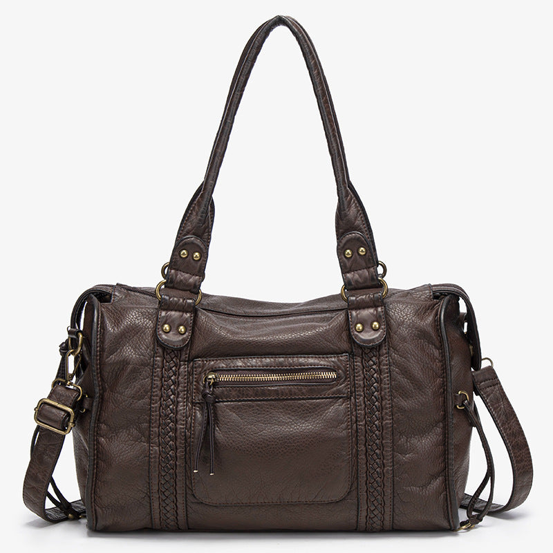 Women's Fashionable Large Capacity Practical Commuter French Style Bags
