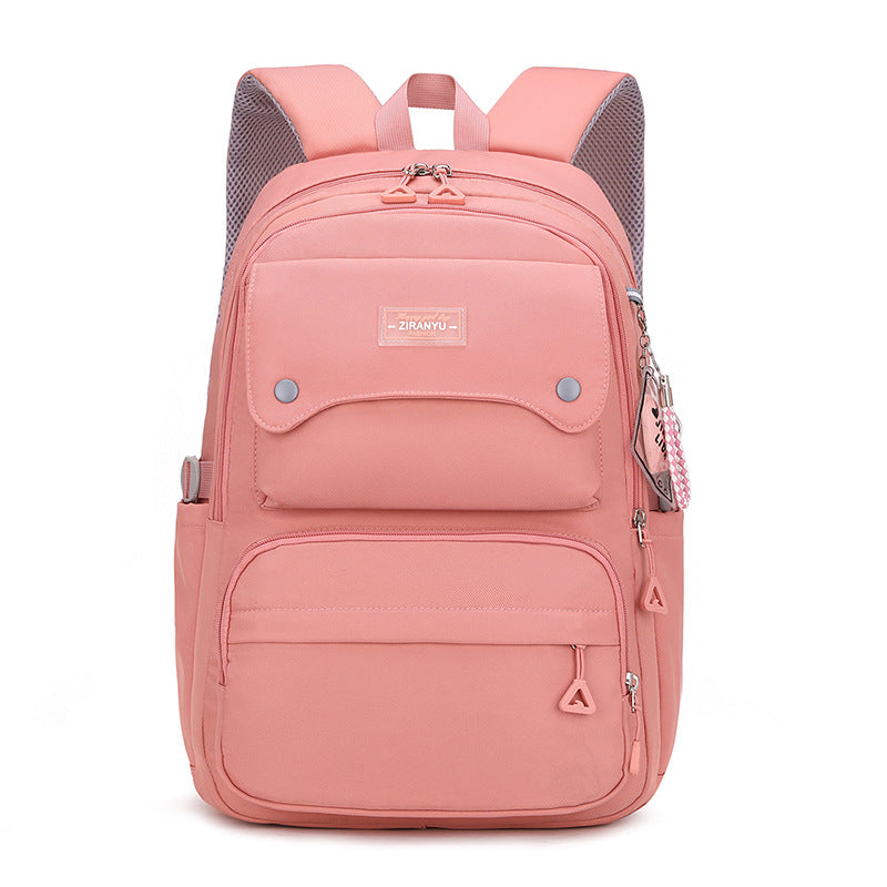 Junior High Simple Good-looking Primary Level Leisure Backpack