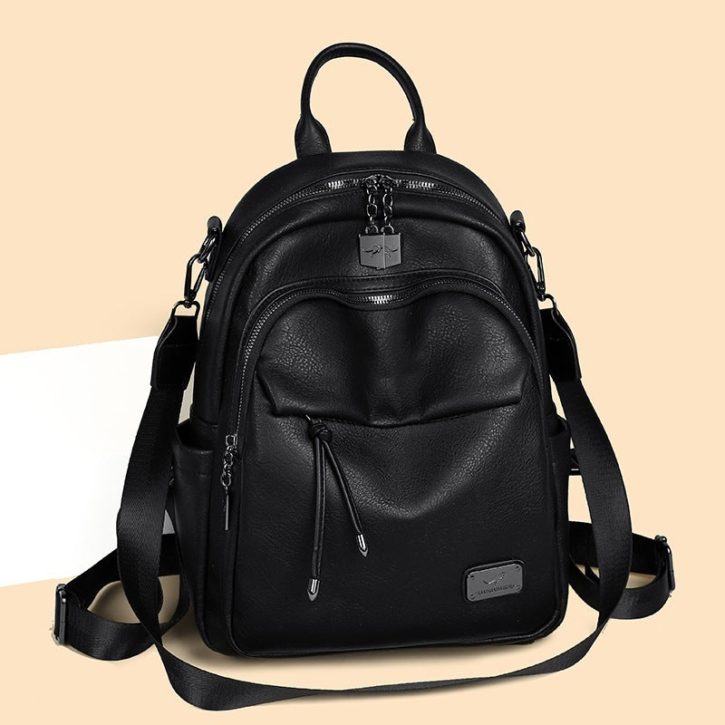 Women's French Fashion Large Capacity Waterproof Multifunctional Women's Backpack