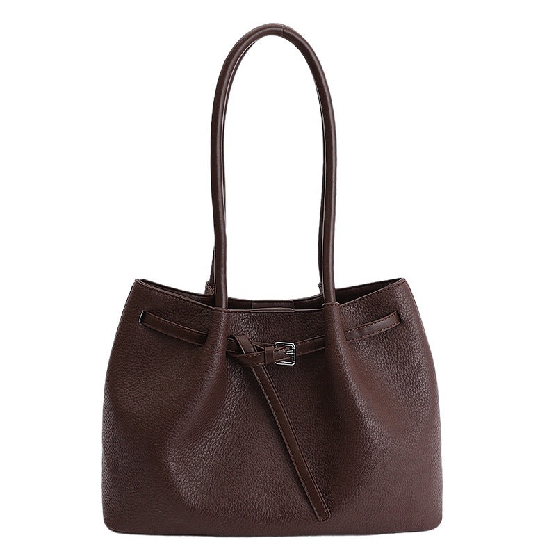 Commute Spring Advanced Texture Western Style Light Luxury Tote Bag