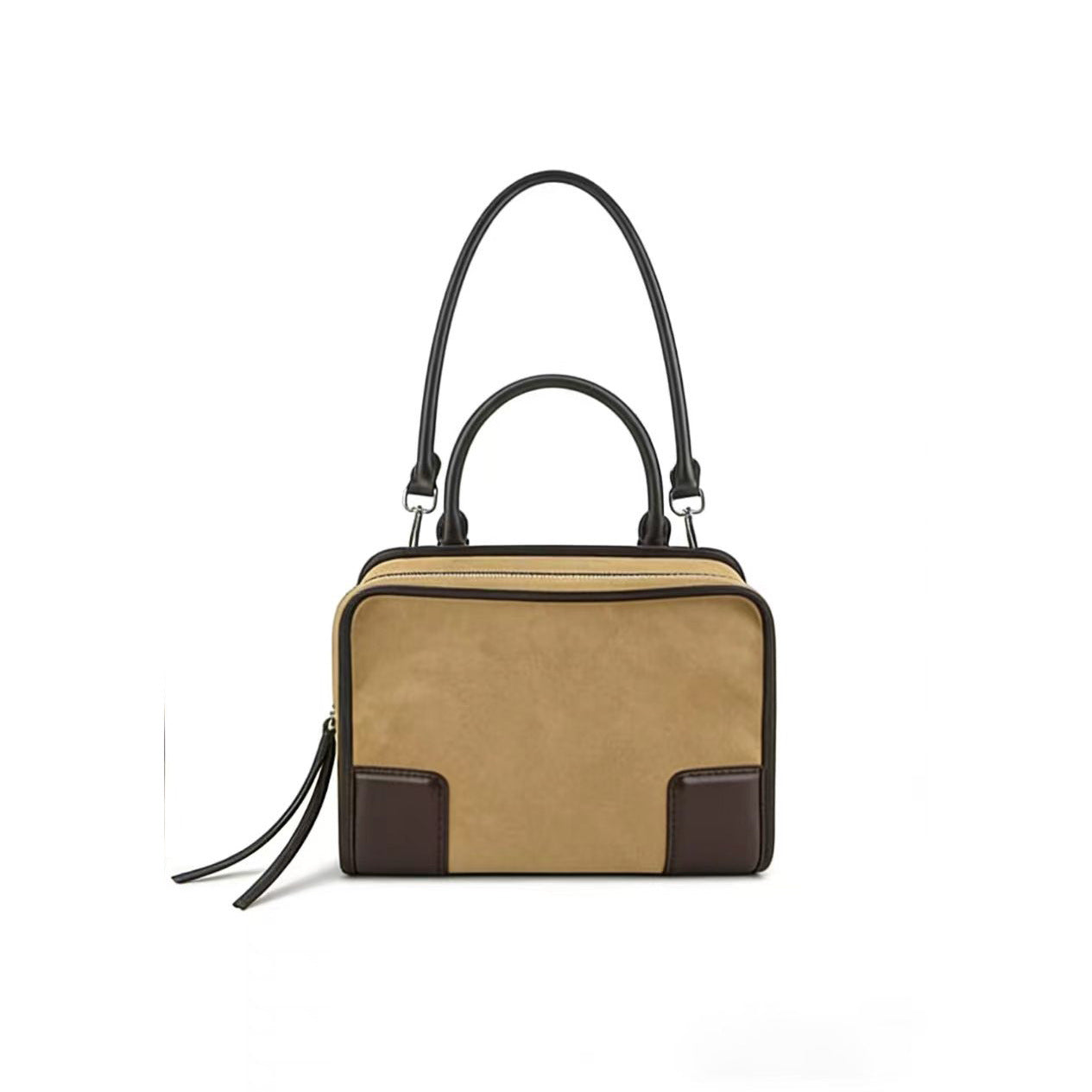 Lazy Loose Cowhide Leather Large Capacity Portable Bags