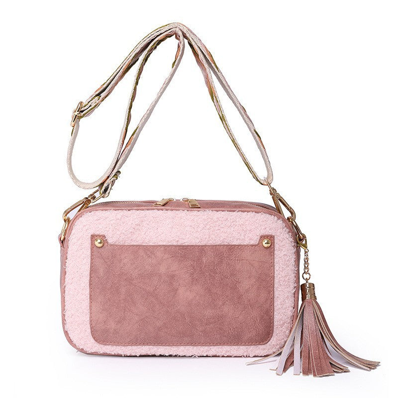 Innovative New Women's Fashion Plush Winter Women's Shoulder Bag