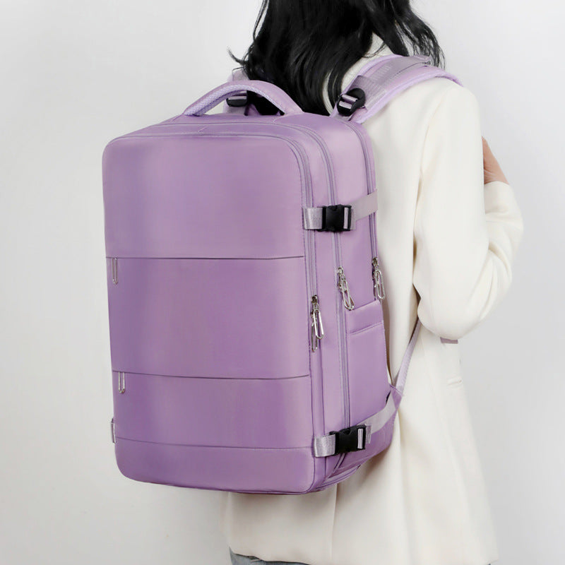 Women's Large Capacity Business Commute Simple Versatile Leisure Backpack