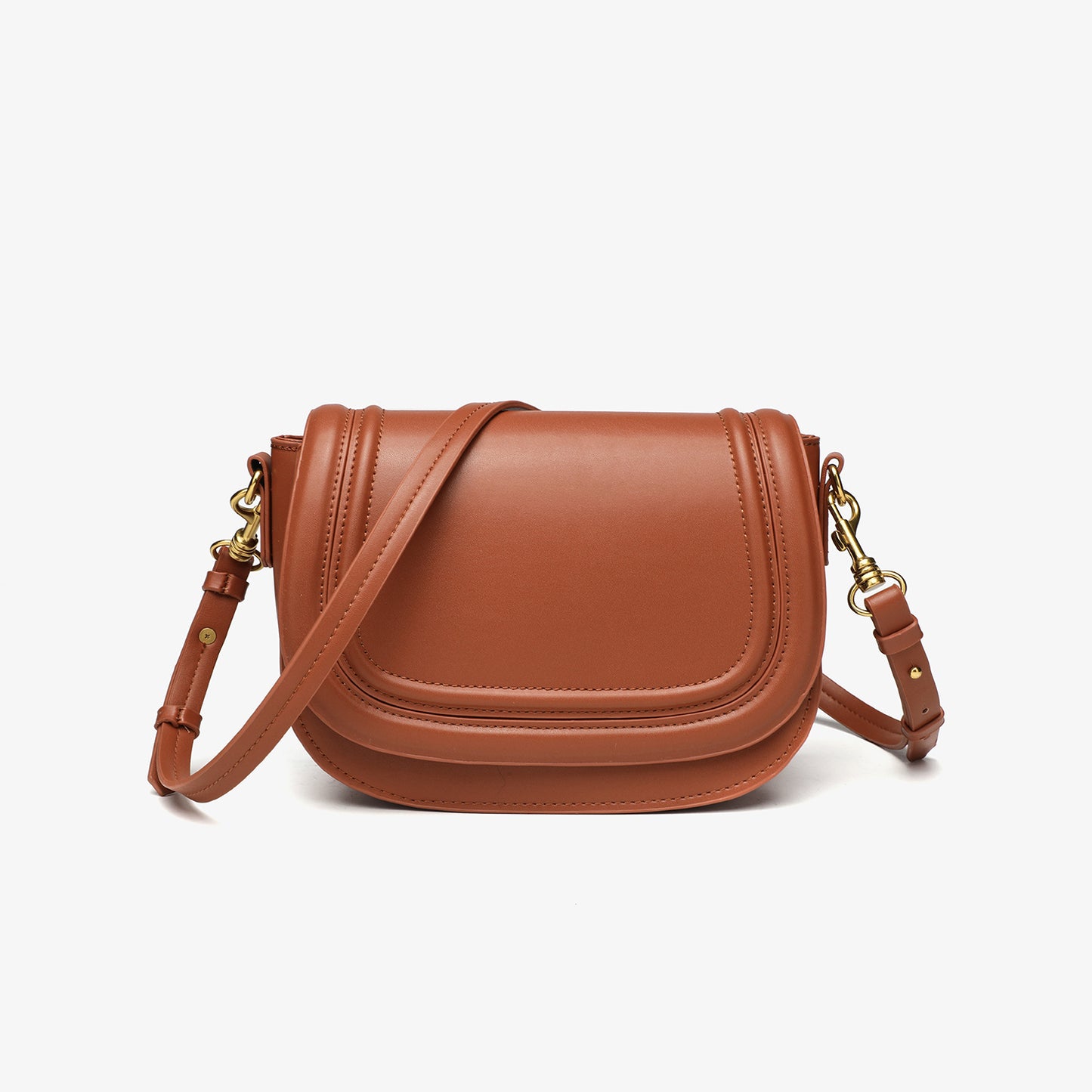 Women's Home Saddle Wide Strap Underarm Handbags