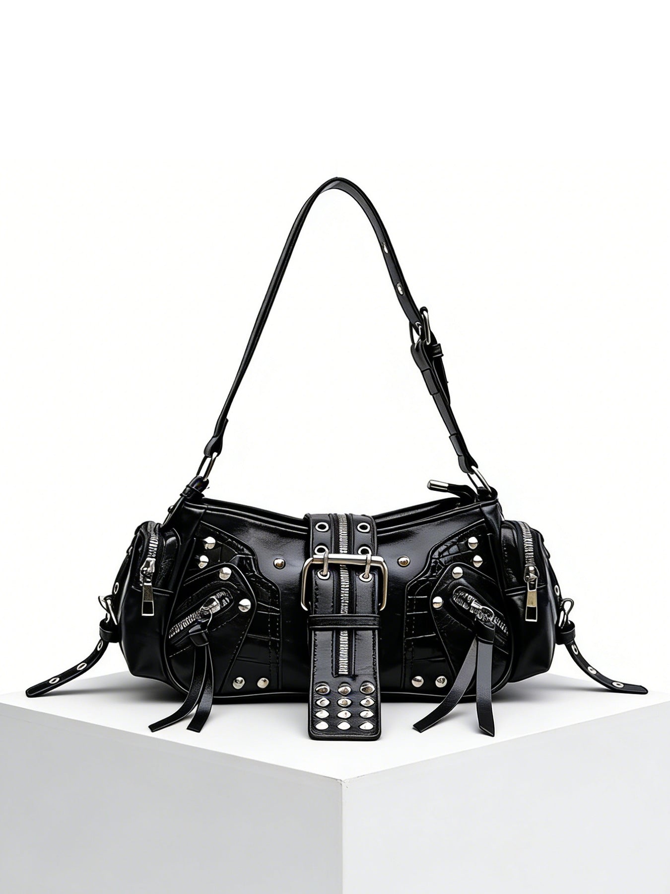 Personality Rivets Tassel Hot Motorcycle Retro Bags