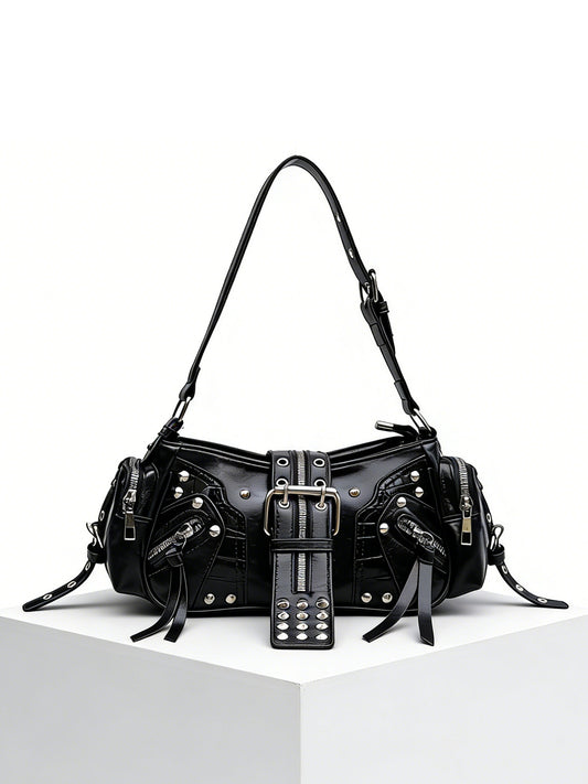 Personality Rivets Tassel Hot Motorcycle Retro Bags