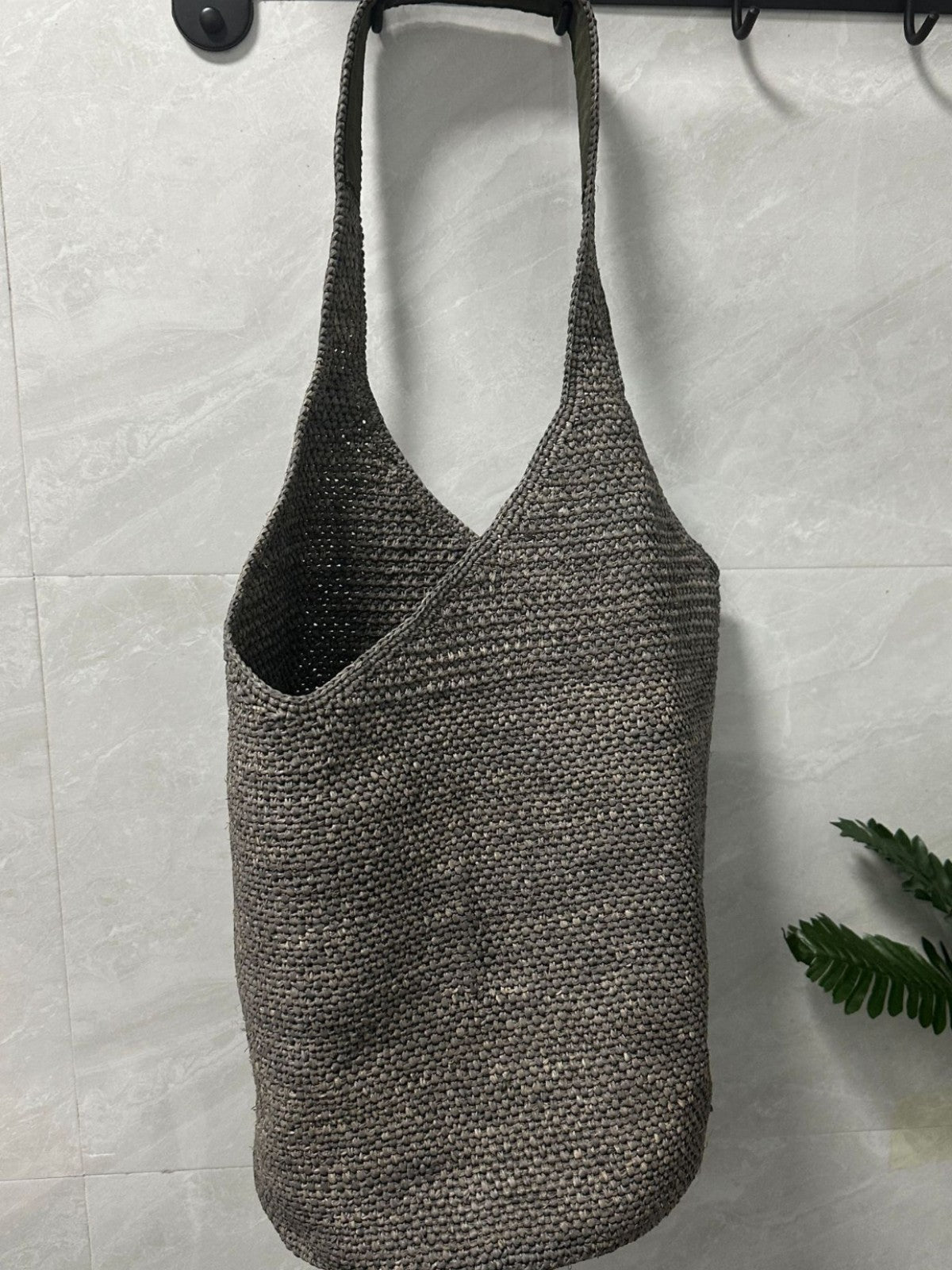 Hand-woven Raffia Straw Female Summer Seaside Women's Shoulder Bag