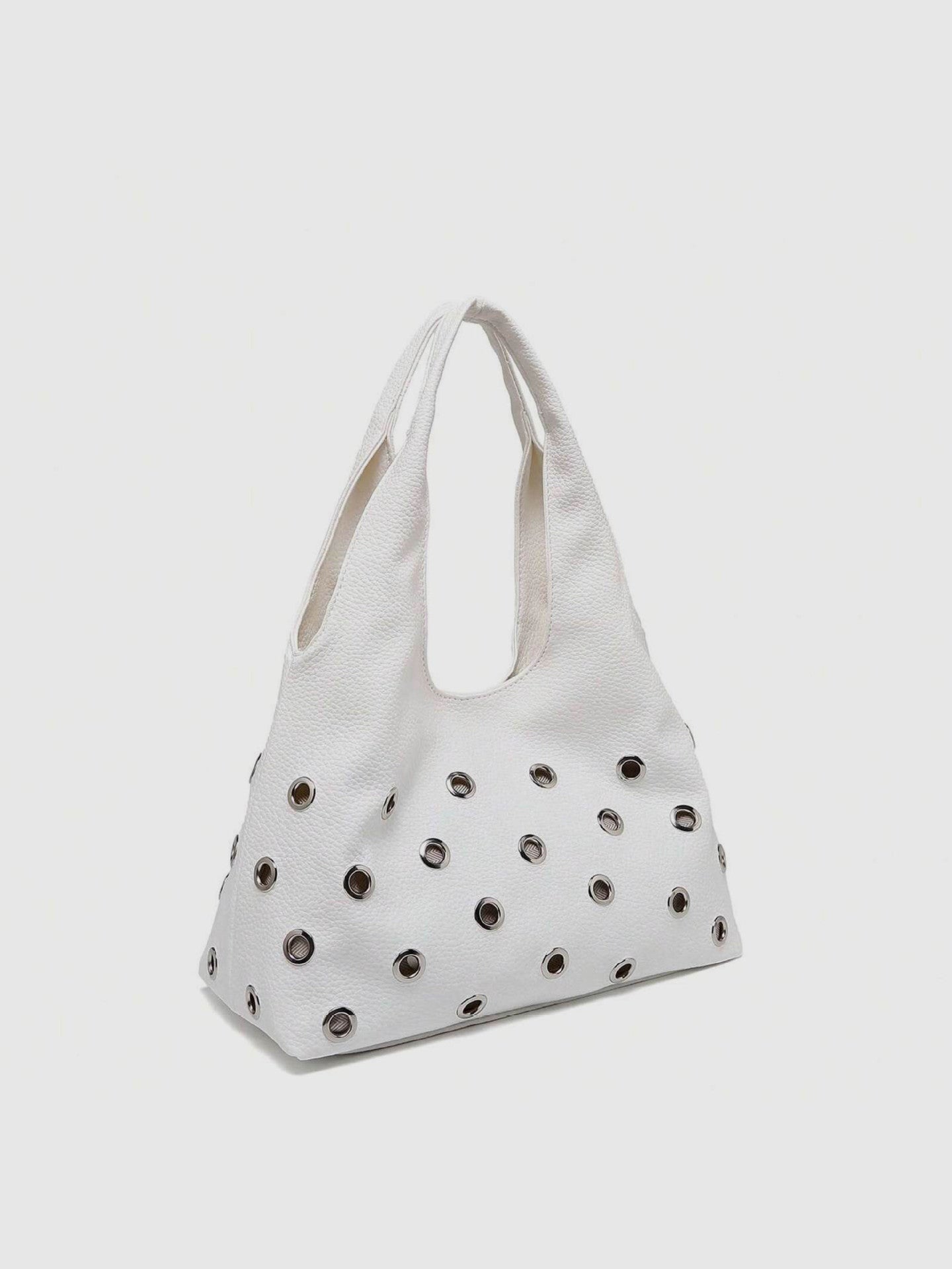 Women's Rivet Underarm Commuter Large Capacity Hollow Women's Shoulder Bag