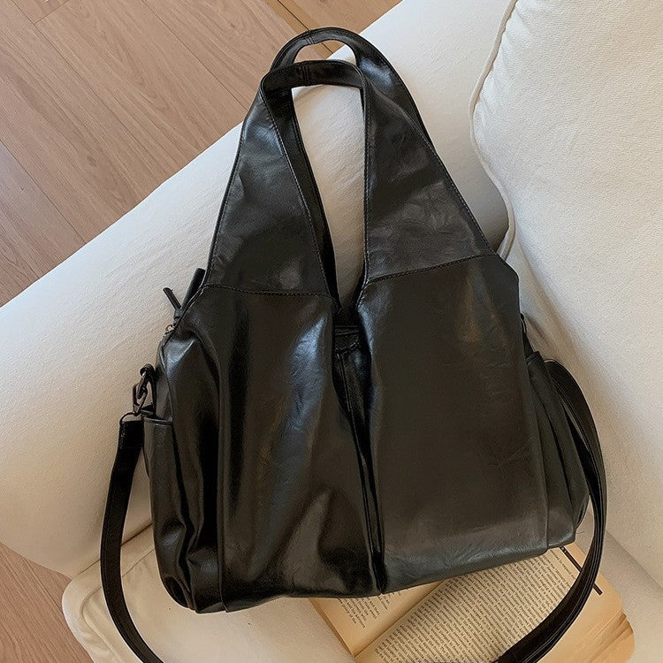 Women's Advanced Texture Retro Large Capacity Versatile Portable Bags
