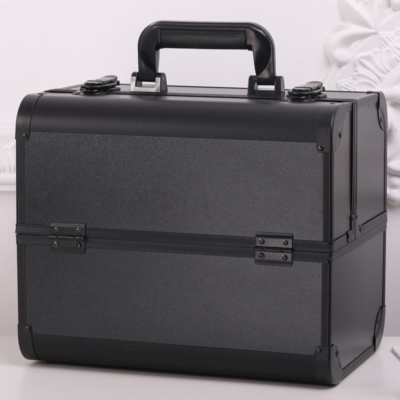 Tattoo Toolbox Large Capacity Makeup Fixing Artist Eyelash Beauty Manicure Cosmetic Case