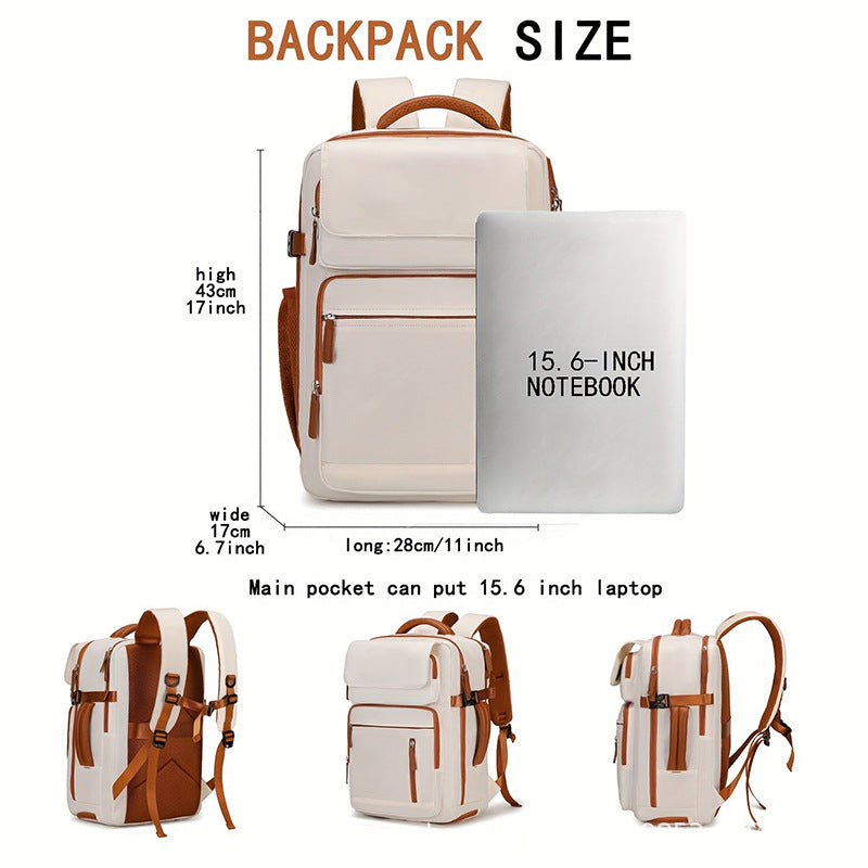 Shoe Compartment Suitable For Inch Adjustable Strap Backpacks
