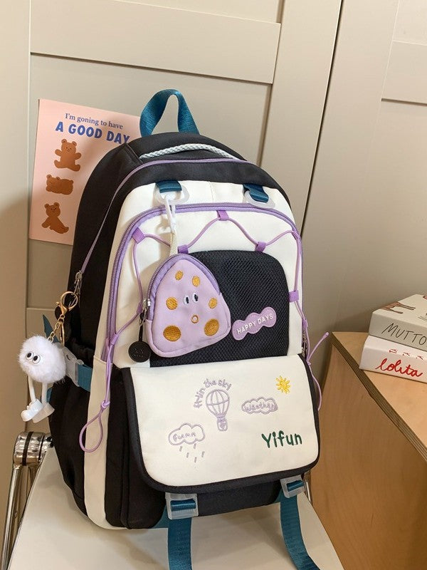 Color Cute Lightweight Large Capacity Versatile Backpacks