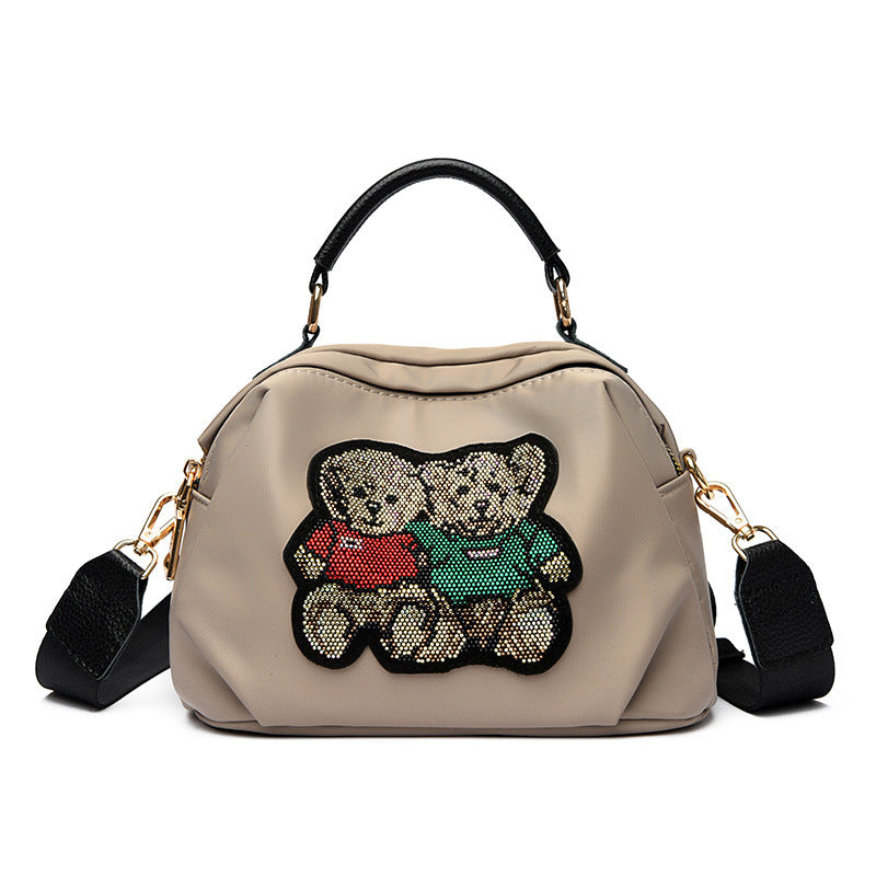 Casual Women's Cloth Fashion Simple Multifunctional Shoulder Bags