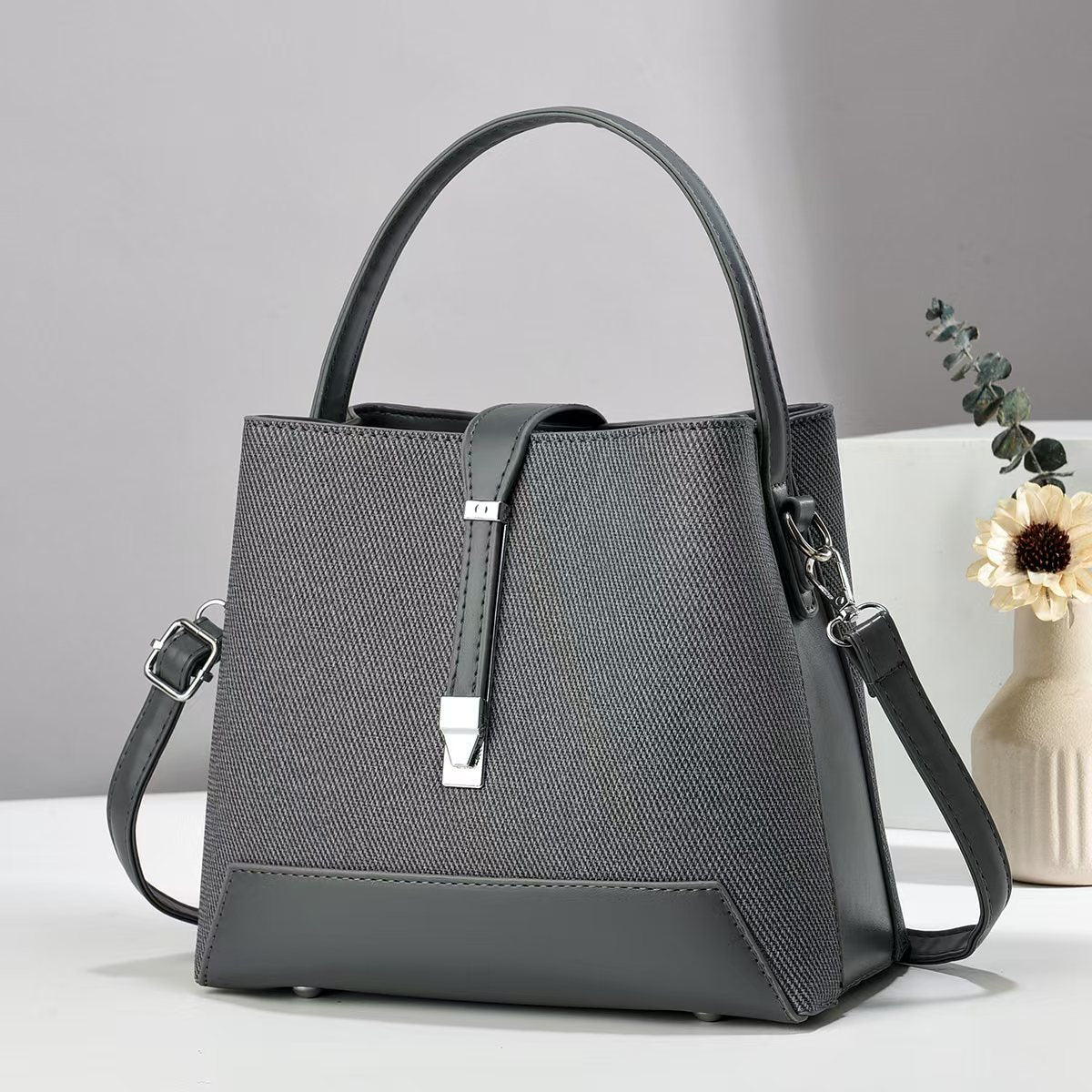 Women's Stylish Korean Texture Glossy For Bags